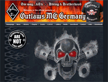 Tablet Screenshot of outlawsmc.de