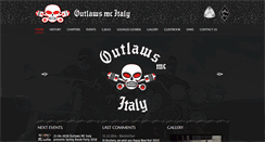 Desktop Screenshot of outlawsmc.it