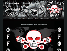 Tablet Screenshot of outlawsmc.at